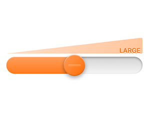 Scaling networks from small to large gatherings